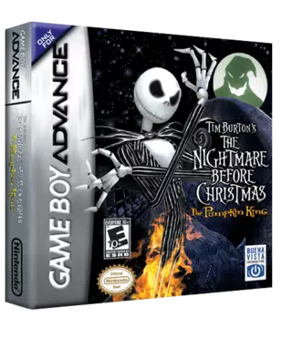 jeu Tim Burton's the Nightmare Before Christmas - the Pumpkin King